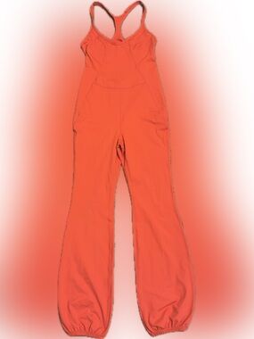 Free People Movement Let’s Bounce OnePiece Jumpsuit Flame Small